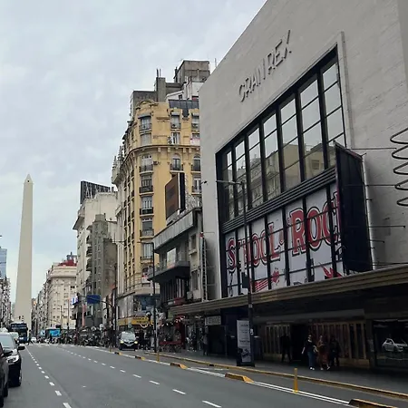 Buenos Aires Center Studio Sobre Avenida Corrientes Exterior photo